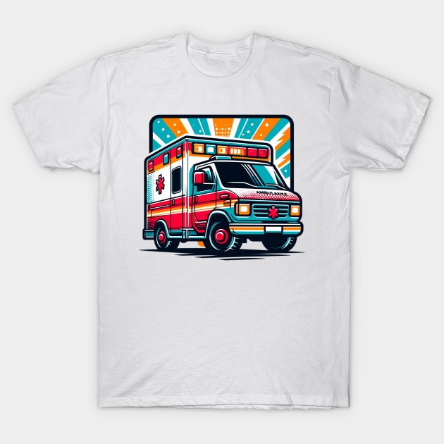 Ambulance T-Shirt by Vehicles-Art